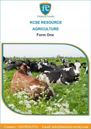 Agriculture Form One Textbook