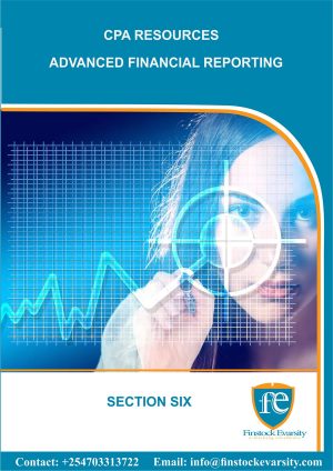 CPA- Advanced Financial Reporting - Section Six