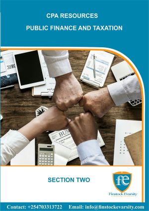 CPA- Public Finance and Taxation - Section Two - Hard Copy