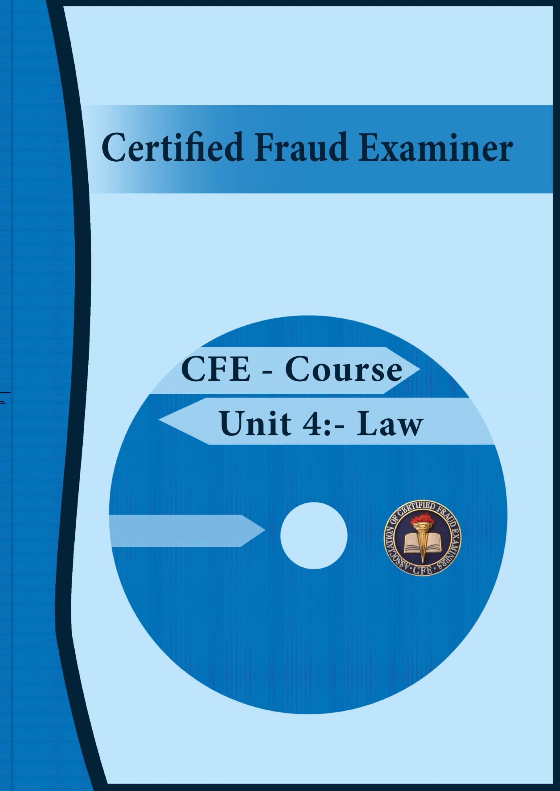 Certified Fraud Examiner: Unit 4 -Law – Hard Copy – Finstock Evarsity ...