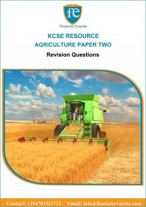 Agriculture Paper Two Revision Questions Hard Copy