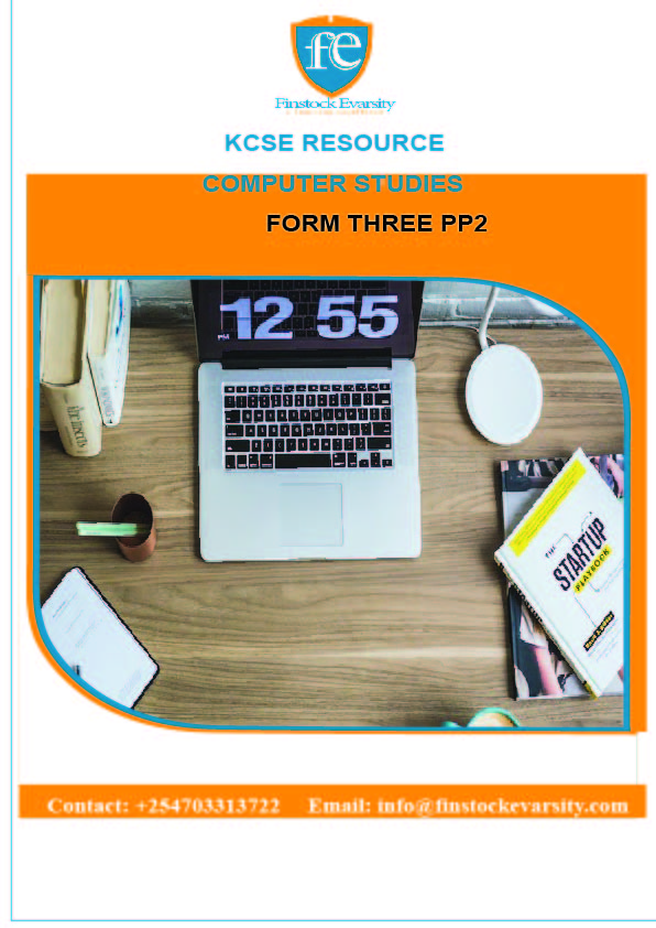 Computer Form 3 Pp2 Term 2 Revision Questions and Answers - Finstock ...