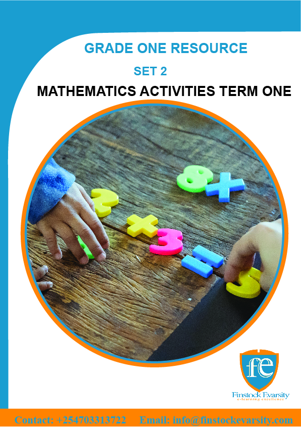 Grade-One-Mathematics-Activities-Set-2-Term1 - Finstock Evarsity Resources