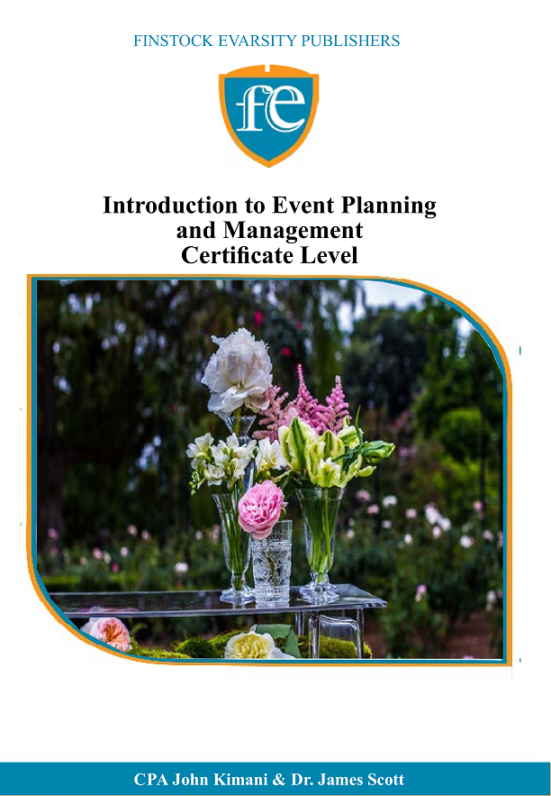 Introduction to event planning and management certificate level