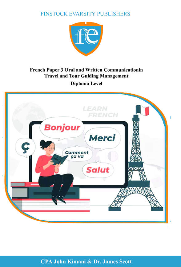French Paper 3 Oral and Written Communication in Travel and Tour ...